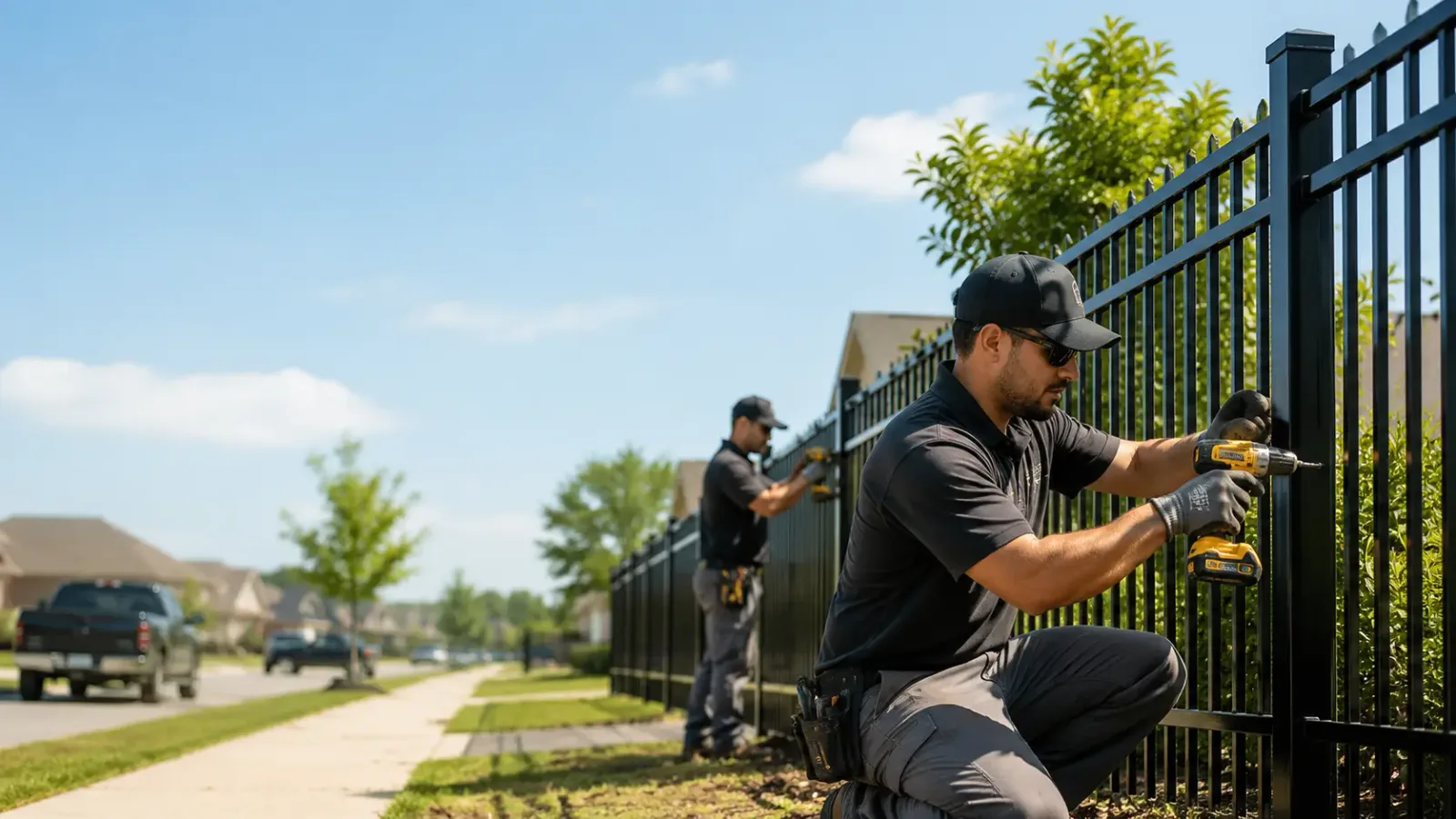 Metal Fence Installation in Avoca, MI